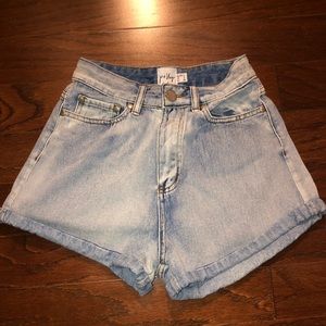 PRINCESS POLLY HIGH WAISTED SHORTS